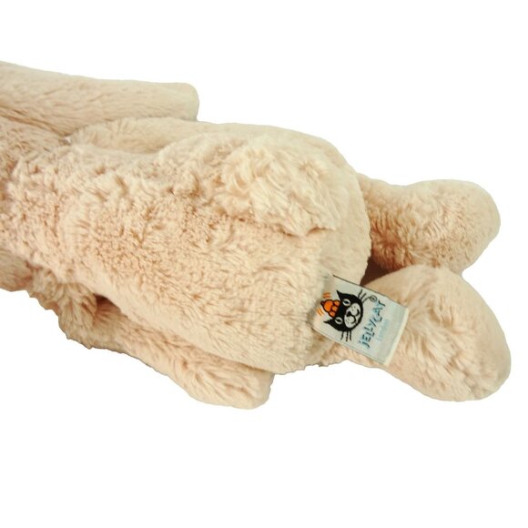 Jellycat Light Pink Bashful Bunny Rabbit Plush Stuffed Animal 12" - Picture 4 of 5